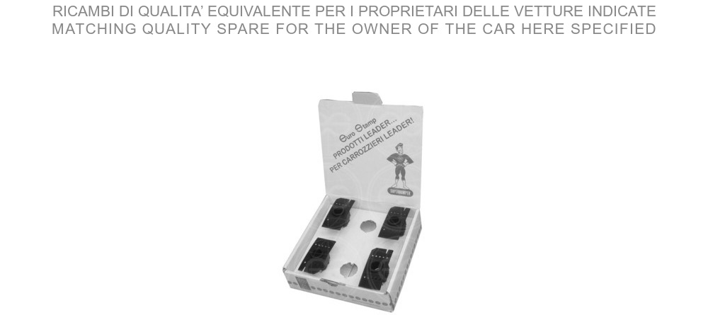 Euro Stamp 101.20.7301 Griglia Sinistra Paraurti Anteriore